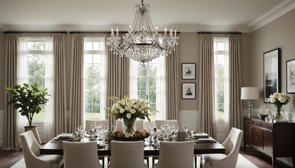 Idees deco pour integrer une suspension en cristal chez soi